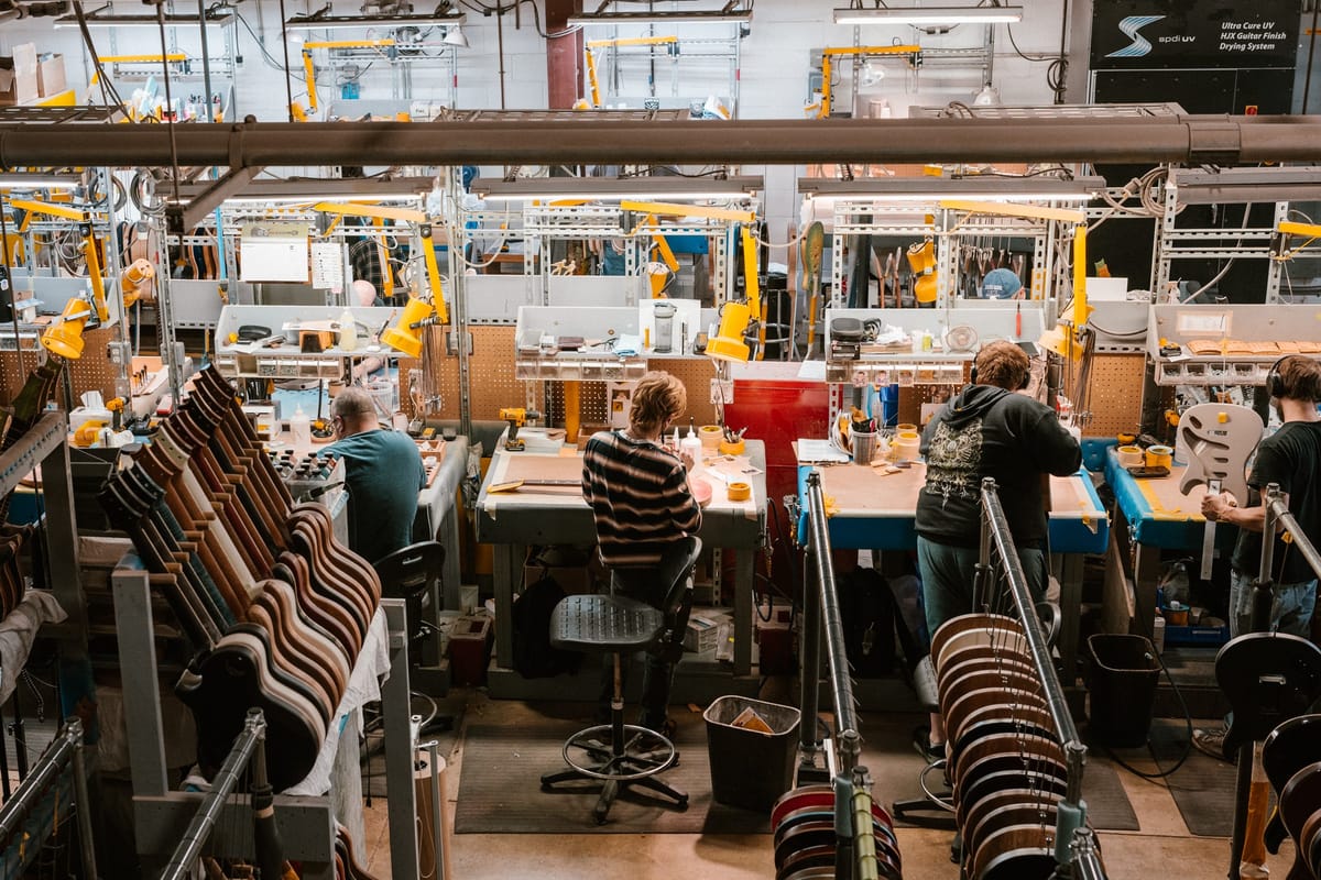 PRS Guitars Reopens Factory Tours in Stevensville, MD